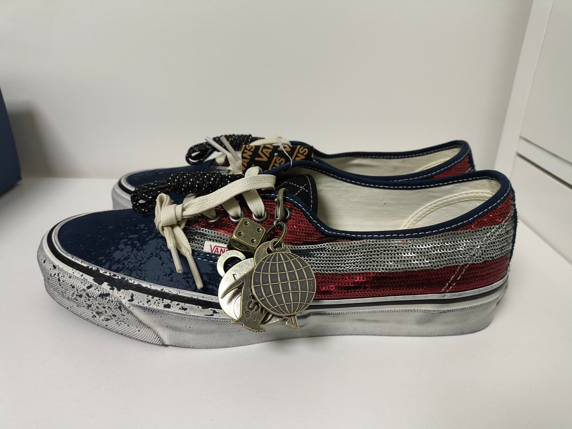 [290] 반스 LX 어센틱44 레드 네이비 상품이미지2