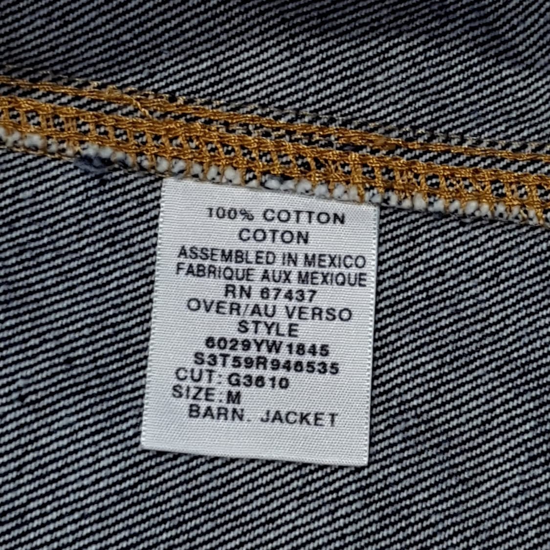 폴로 데님 초어 자켓 반 자켓 90s m (105) polo jeans 상품이미지8