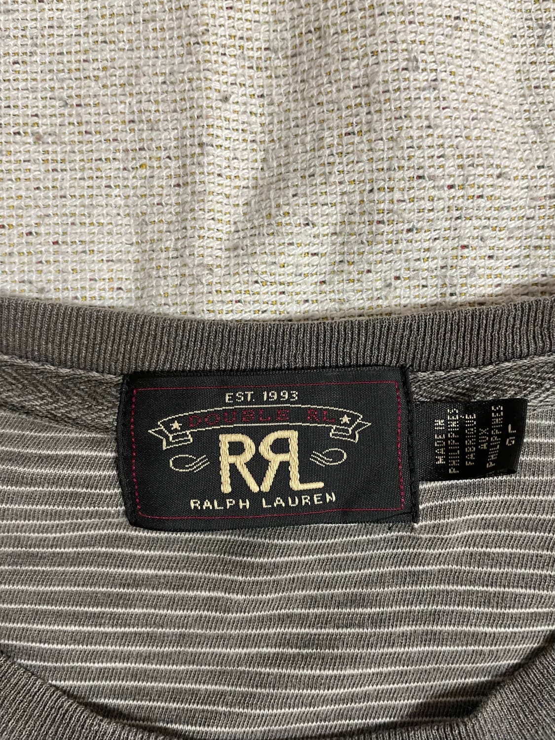 RRL 스트라이프 긴팔 티셔츠 상품이미지2