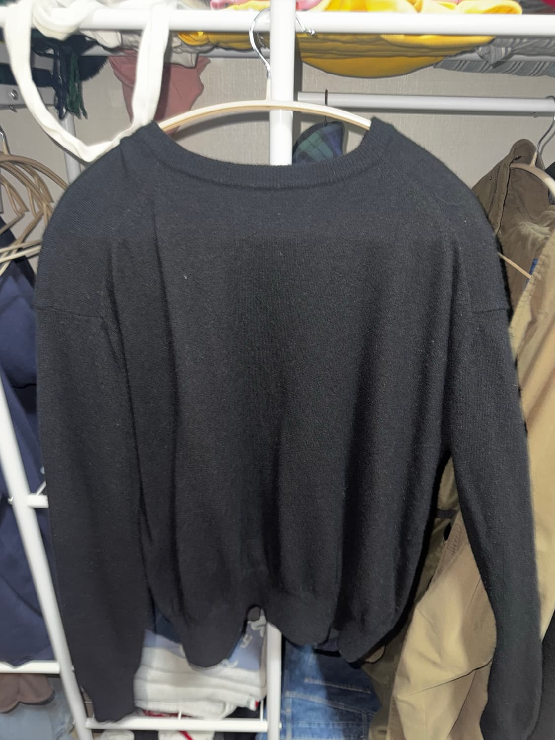 아티스트컴플렉스 라운드 가디건 블랙 (네고문의가능) 상품이미지3