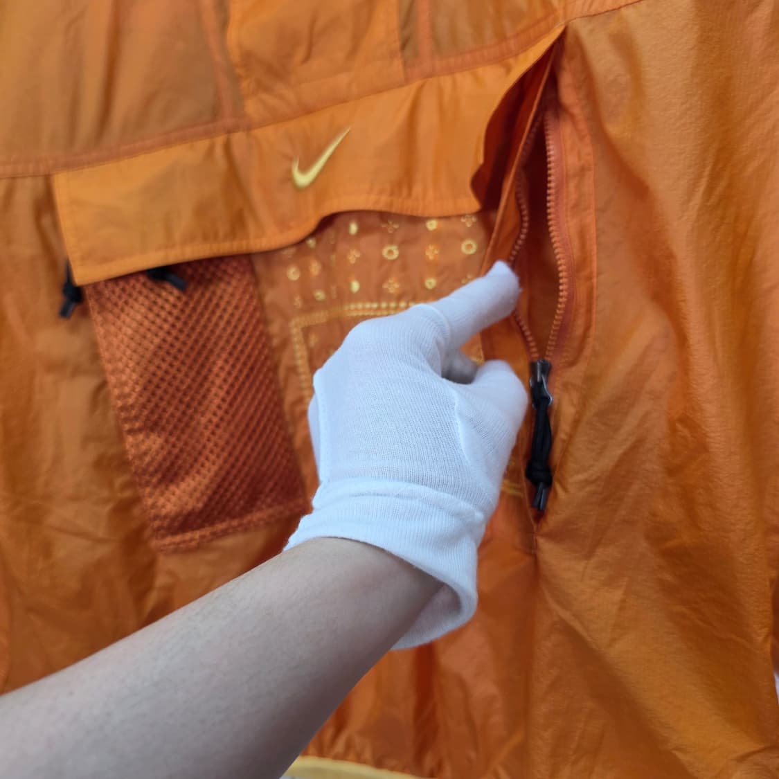 나이키 NRG 아노락 후드 자켓 바람막이 점퍼 집업 M사이즈 새상품급 상품이미지7