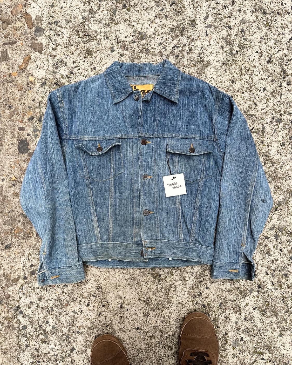 SHOOTER denim washing jacket 후루츠패밀리