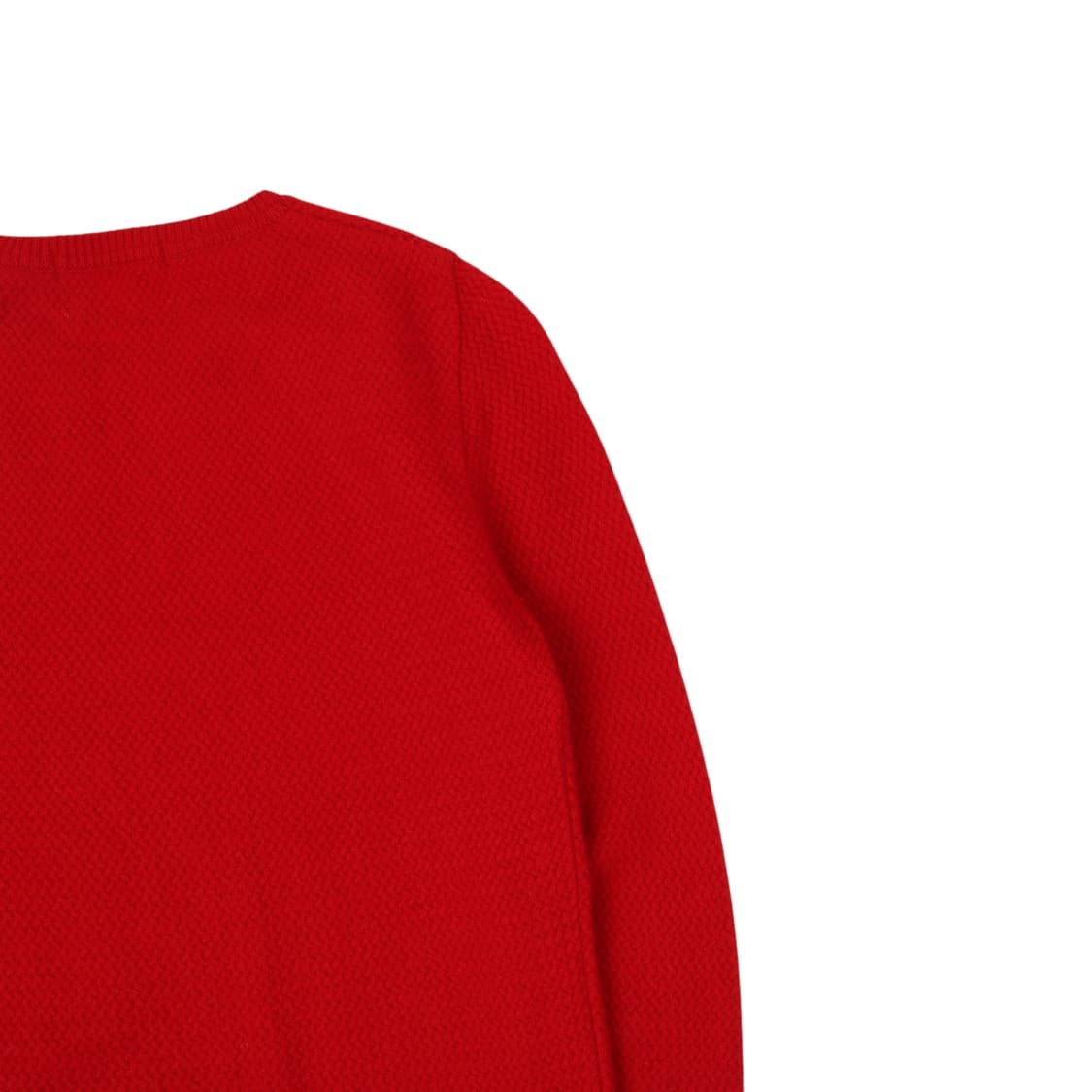 라코스테 우먼스 레드 울 니트 스웨터 상품이미지6