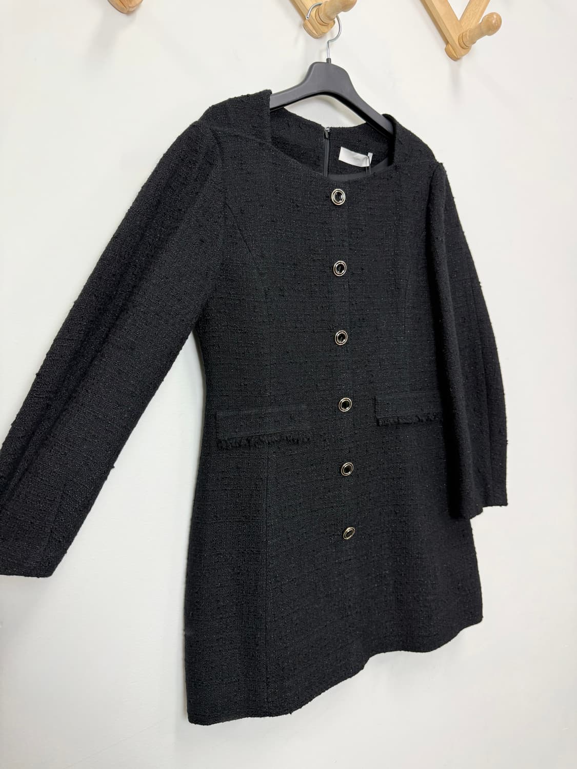 새상품 프론트로우 트위드 미니원피스 상품이미지5