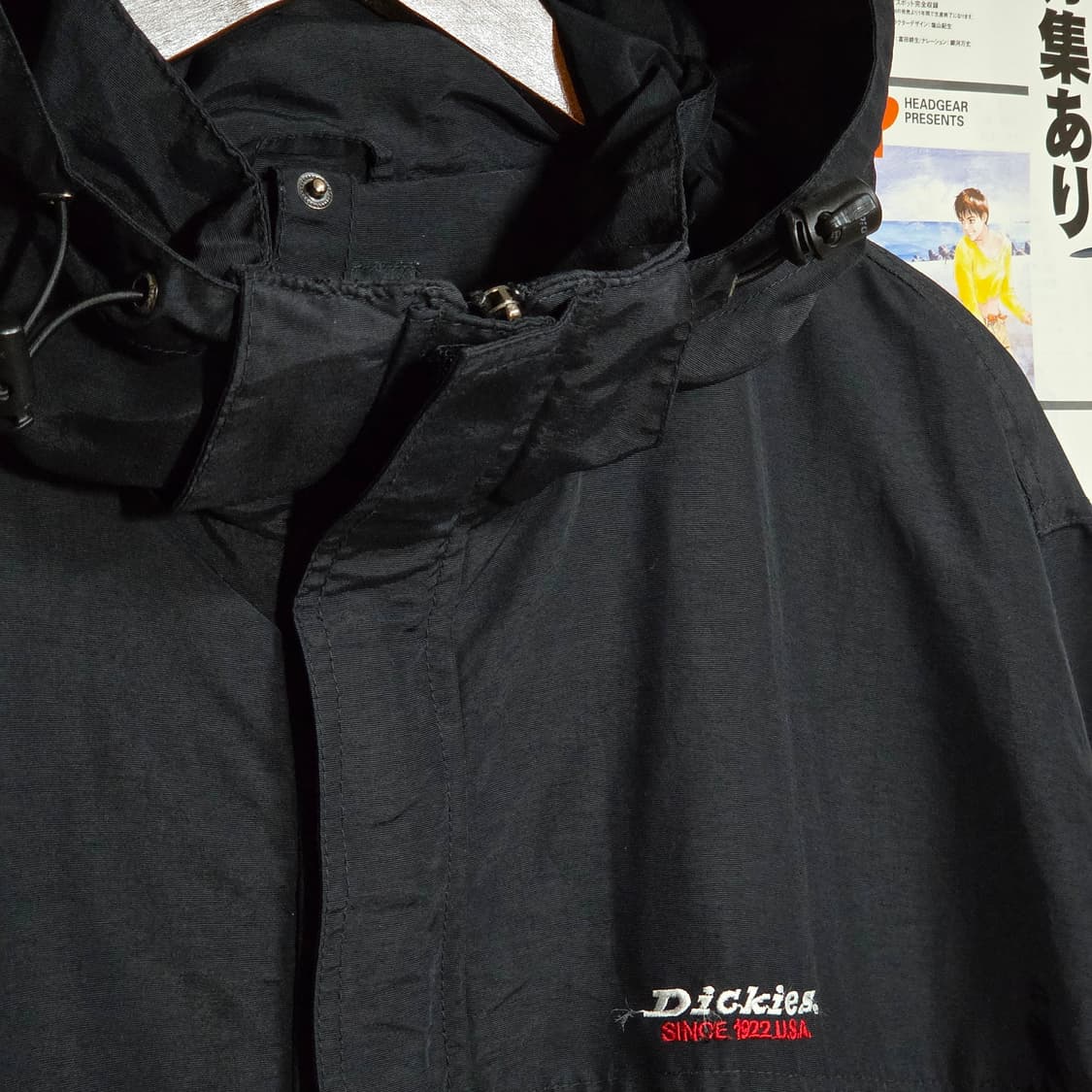 디키즈 사이드 포켓 블랙 바람막이 자켓 상품이미지3