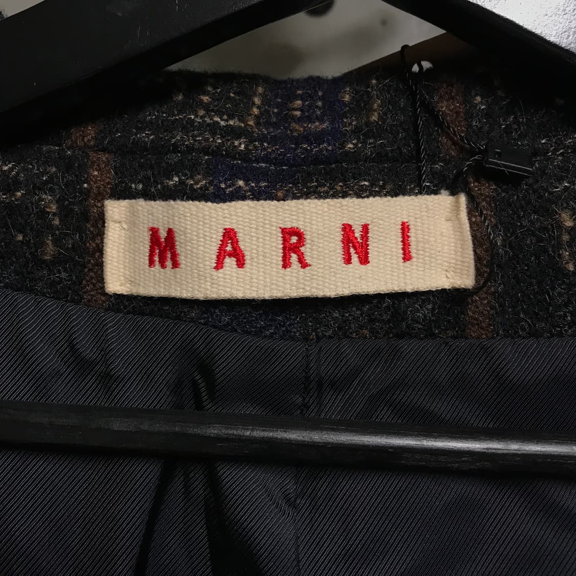 마르니 체크 코트 40(W) 상품이미지4