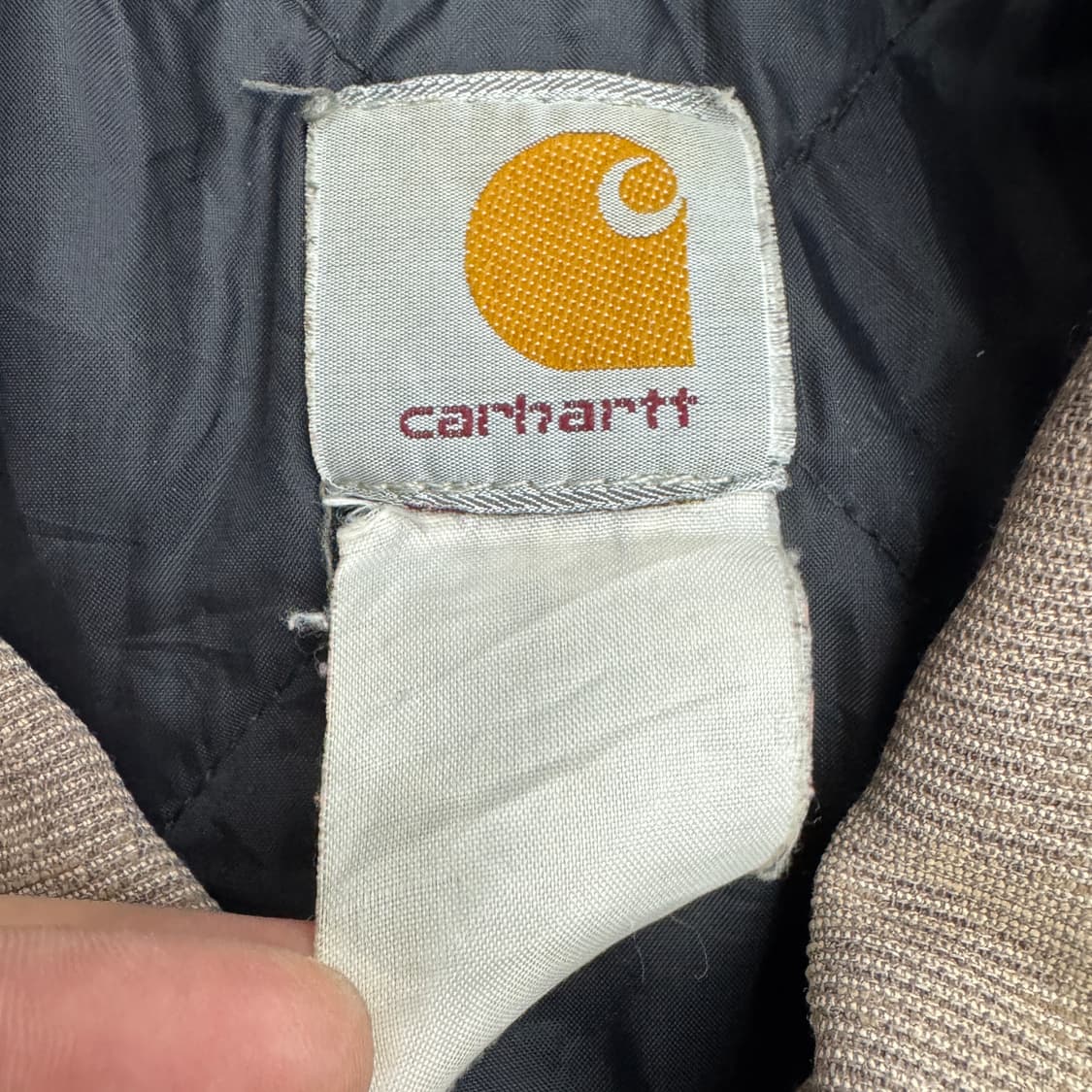 칼하트 OG C55 덕캔버스 페이딩 워크자켓 블랙 상품이미지10