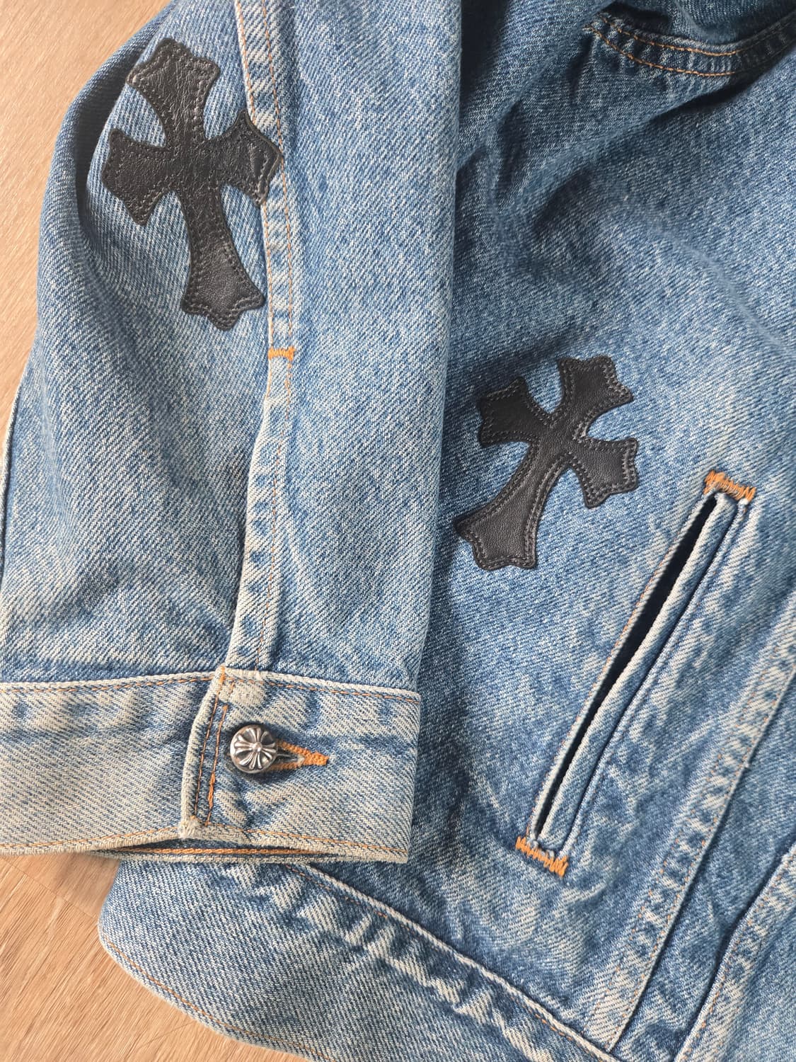 크롬하츠X리바이스 커스텀 데님자켓 상품이미지10
