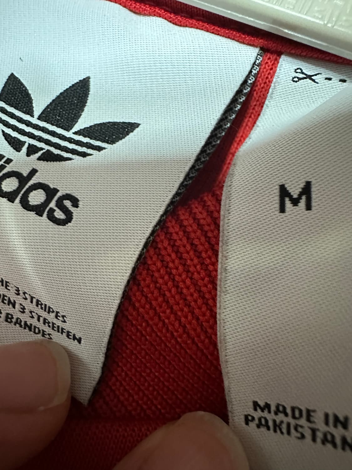 아디다스져지 아디다스 레드 슈퍼스타 져지 집업 트랙탑 불꽃져지 파이어버드 상품이미지4