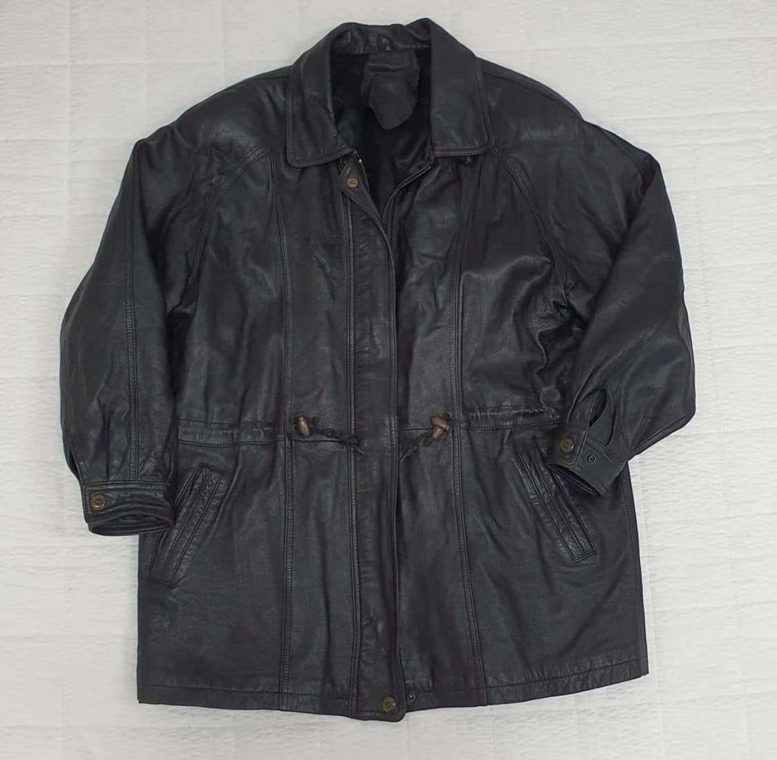 양가죽 레더 코트 XL 상품이미지1