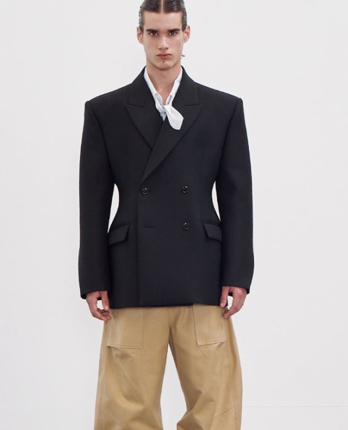 렉토 23fw 70s 아워글래스 자켓 M 상품이미지5