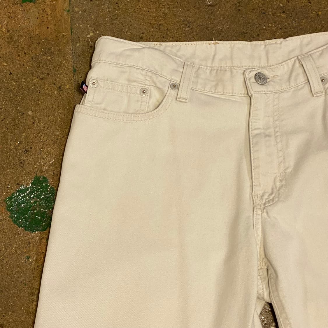 90s 미국 빈티지 폴로랄프로렌 폴로진 면바지 상품이미지3