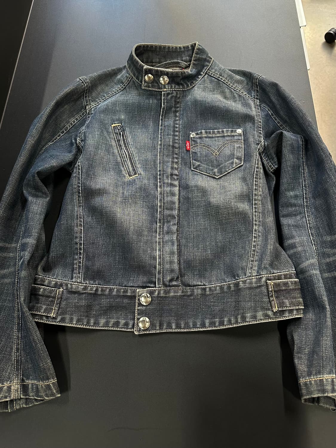리바이스 엔지니어드 진 넥버클 락시크 데님자켓 상품이미지4