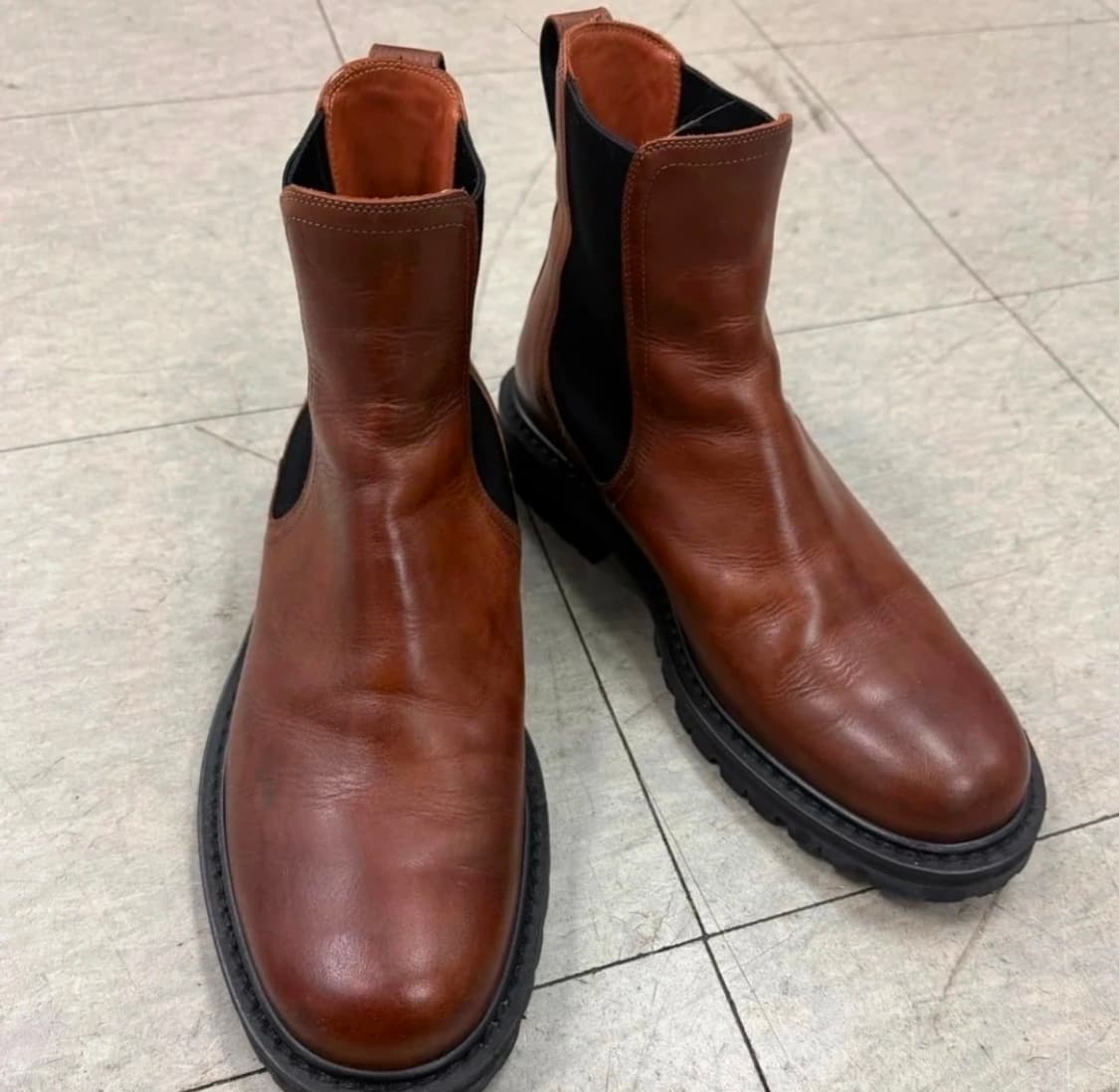 드리스반노튼 첼시부츠 브라운 265 상품이미지1