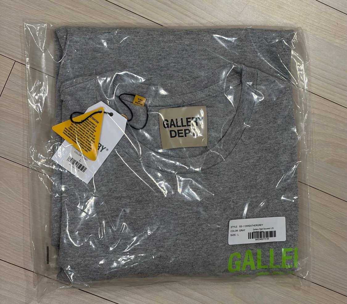 [NEW][L] GALLERY DEPT. SOUVENIR L/S TEE 상품이미지1