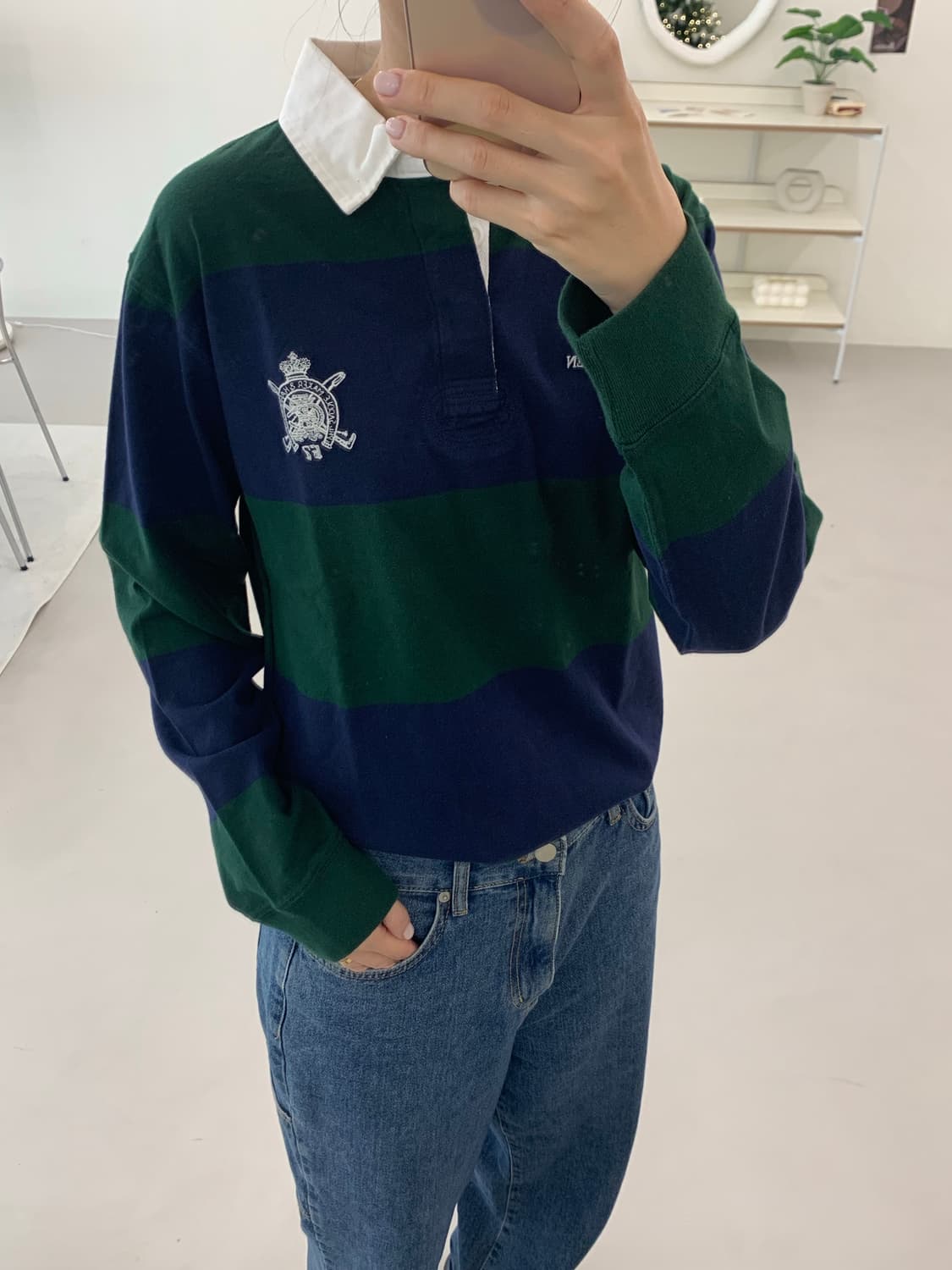 폴로 랄프로렌 보이즈 긴팔 럭비티 XL(20) 상품이미지7