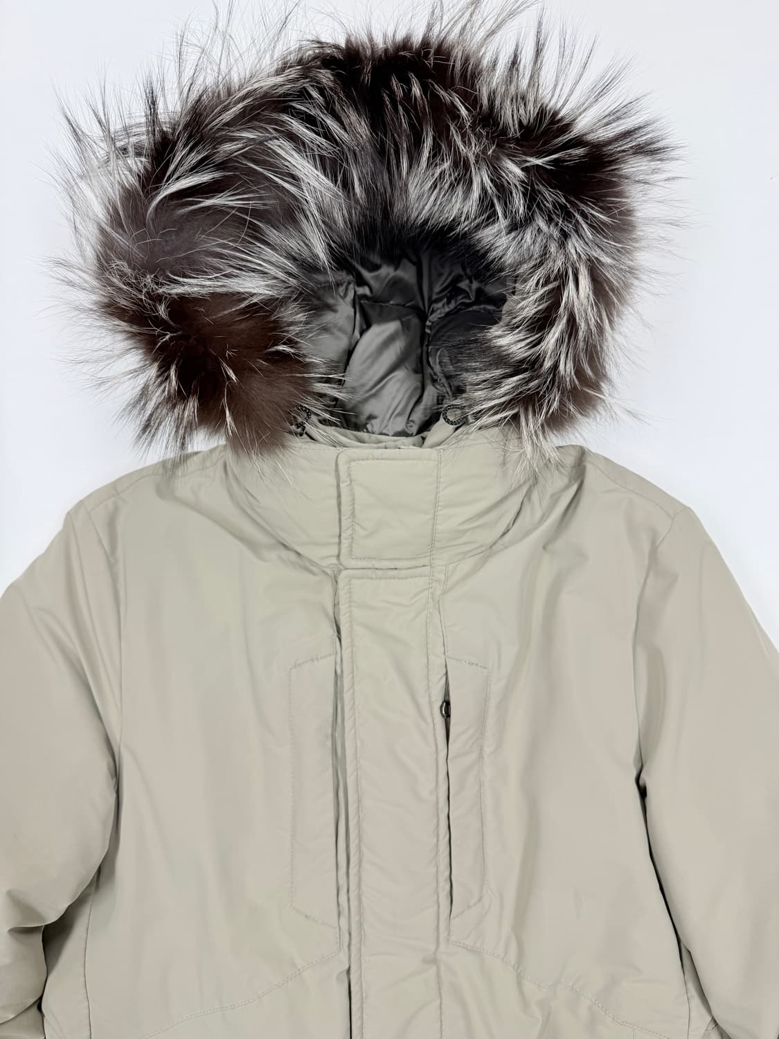 앤드지 폭스퍼 구스 맥스다운 롱패딩 상품이미지3