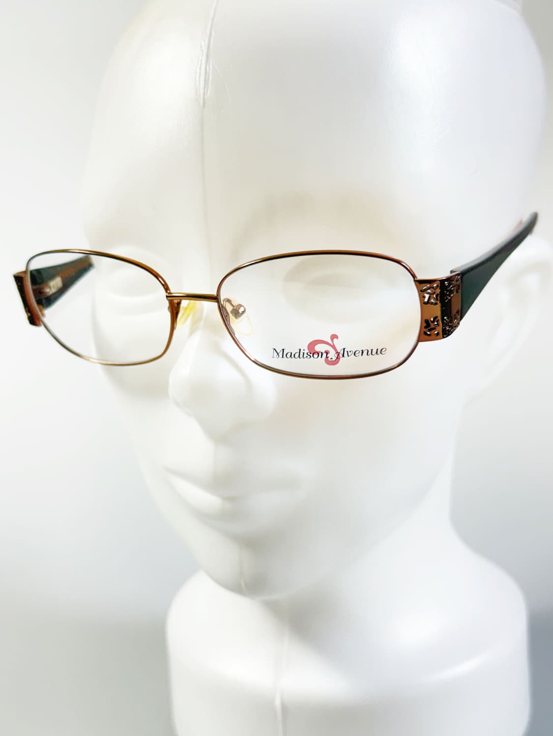 MADDISON AVENUE 슬림 스퀘어 메탈 빈티지 안경 상품이미지8