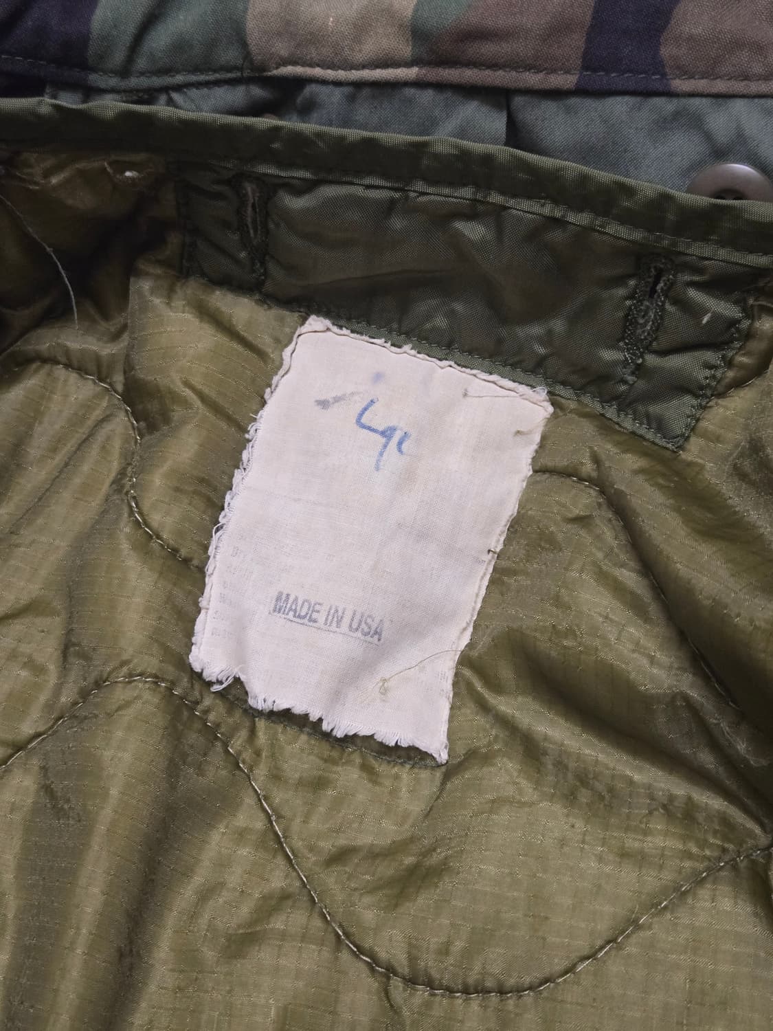 M65 필드자켓 우드랜드 (L/S) 상품이미지8