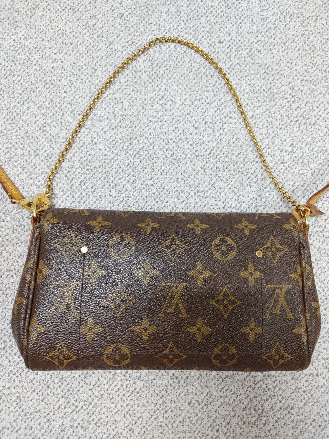 정품 루이비통 페이보릿 pm 크로스백 클러치백 상품이미지4