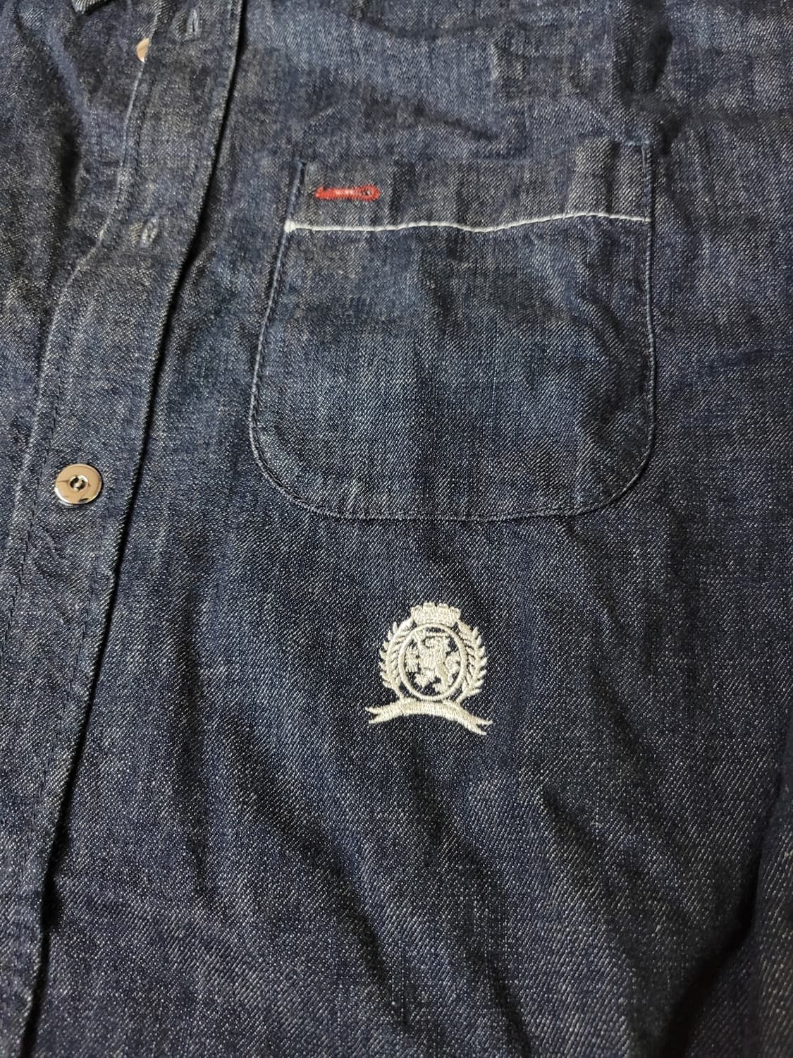 타미힐피거 이준호 데님 워크 셔츠 상품이미지2