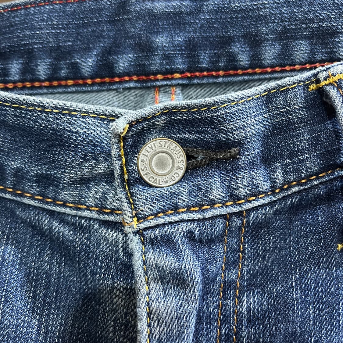 (32/34) 리바이스 502 빈티지 워싱 데님 청바지 상품이미지5