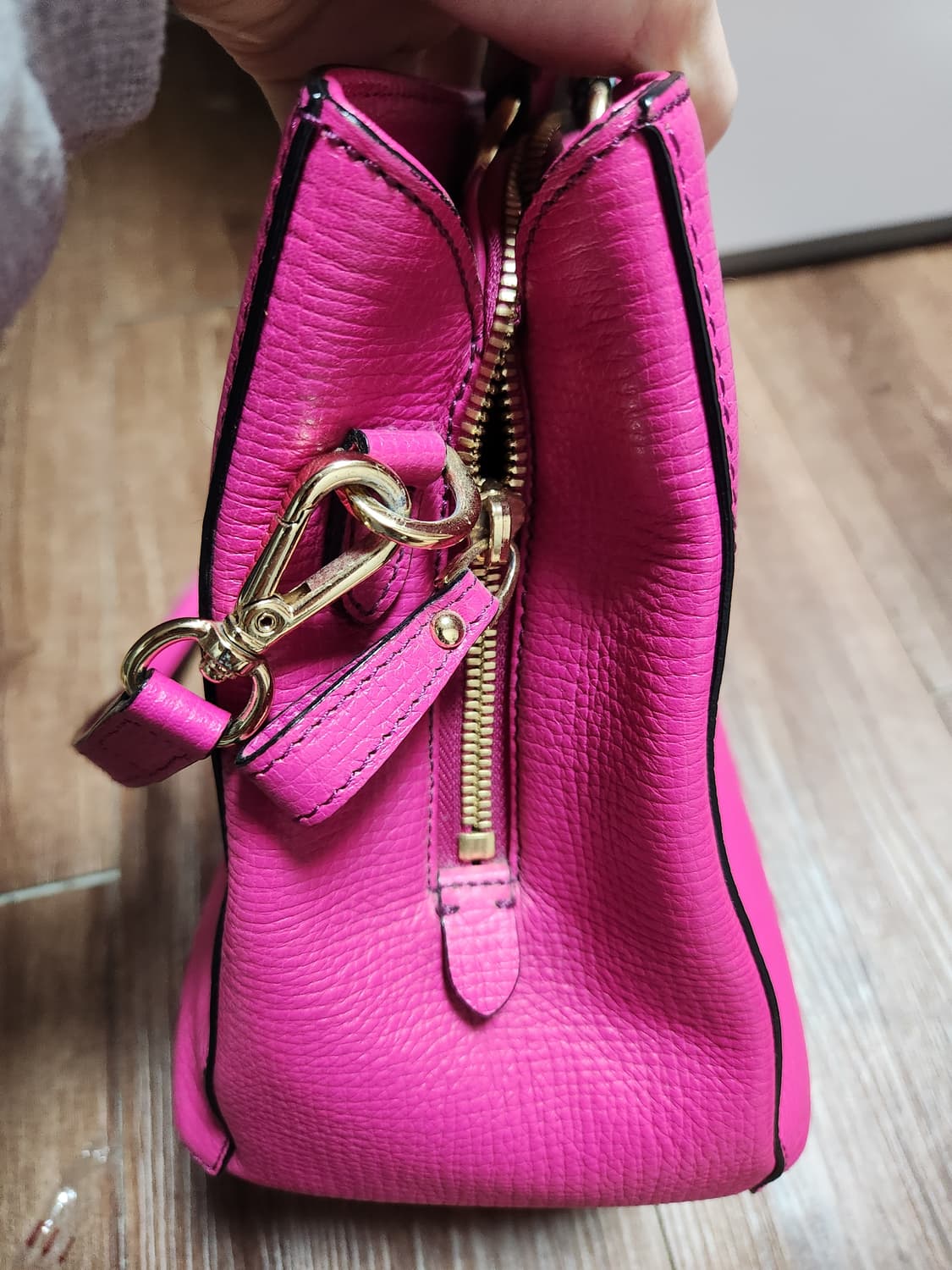 사만사타바사 핑크 크로스백 상품이미지5