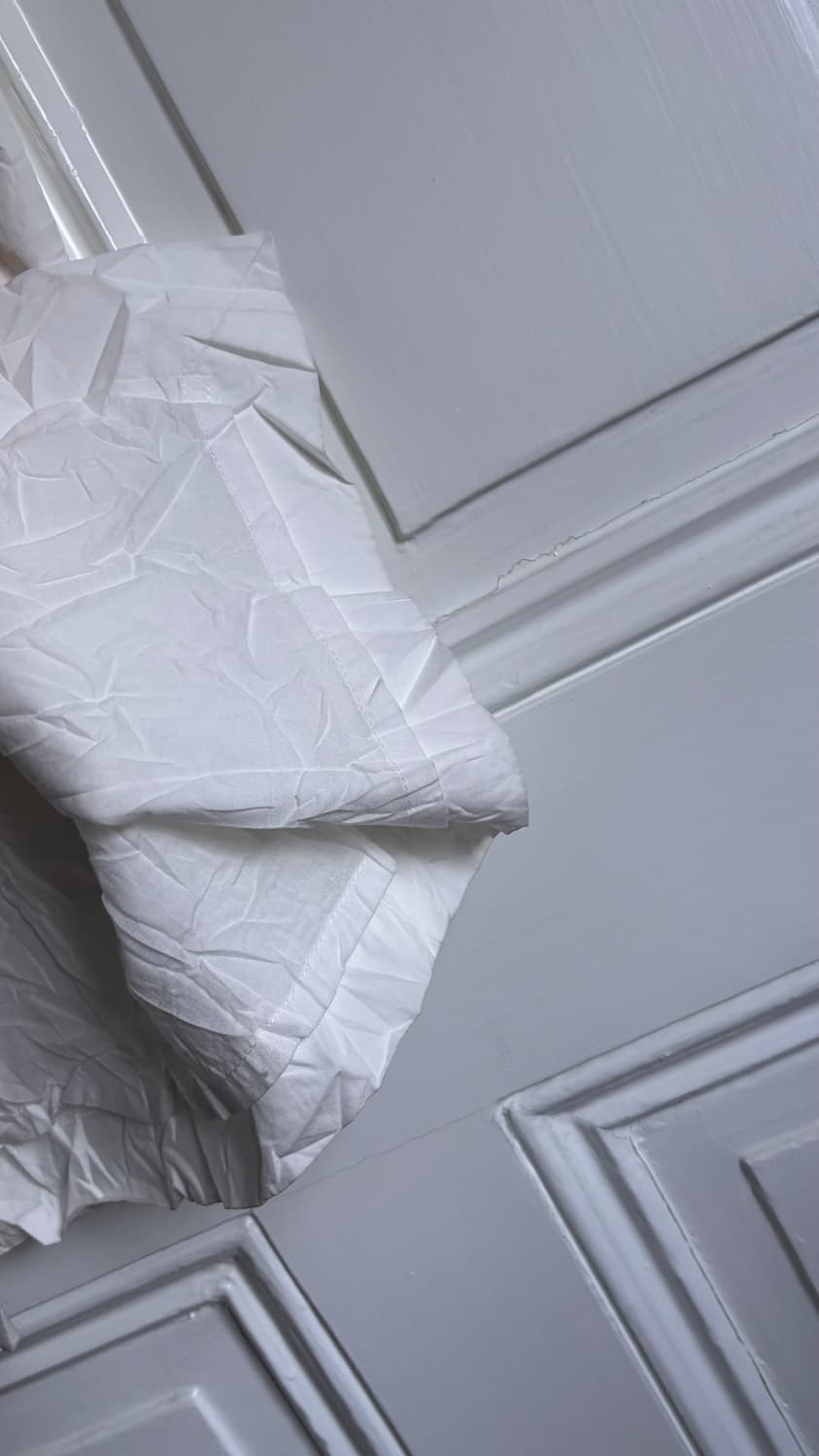 오라리 링클 워시드 FINX 트윌 스커트 화이트 1 상품이미지9