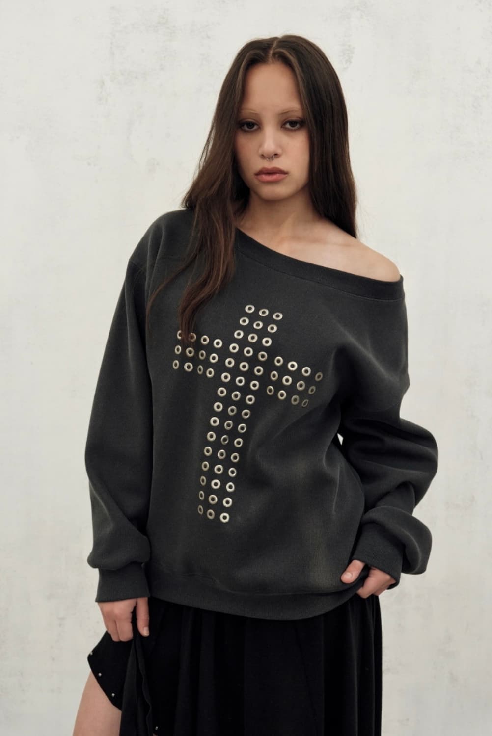 미드나잇 무브 ey cross mtm (dark grey) 상품이미지1