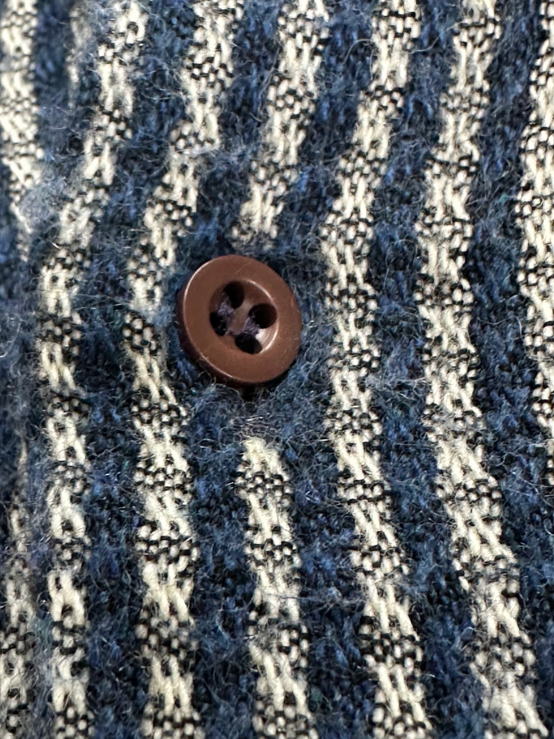 90s Armani Jeans 스트라이프 셔츠 M 상품이미지5