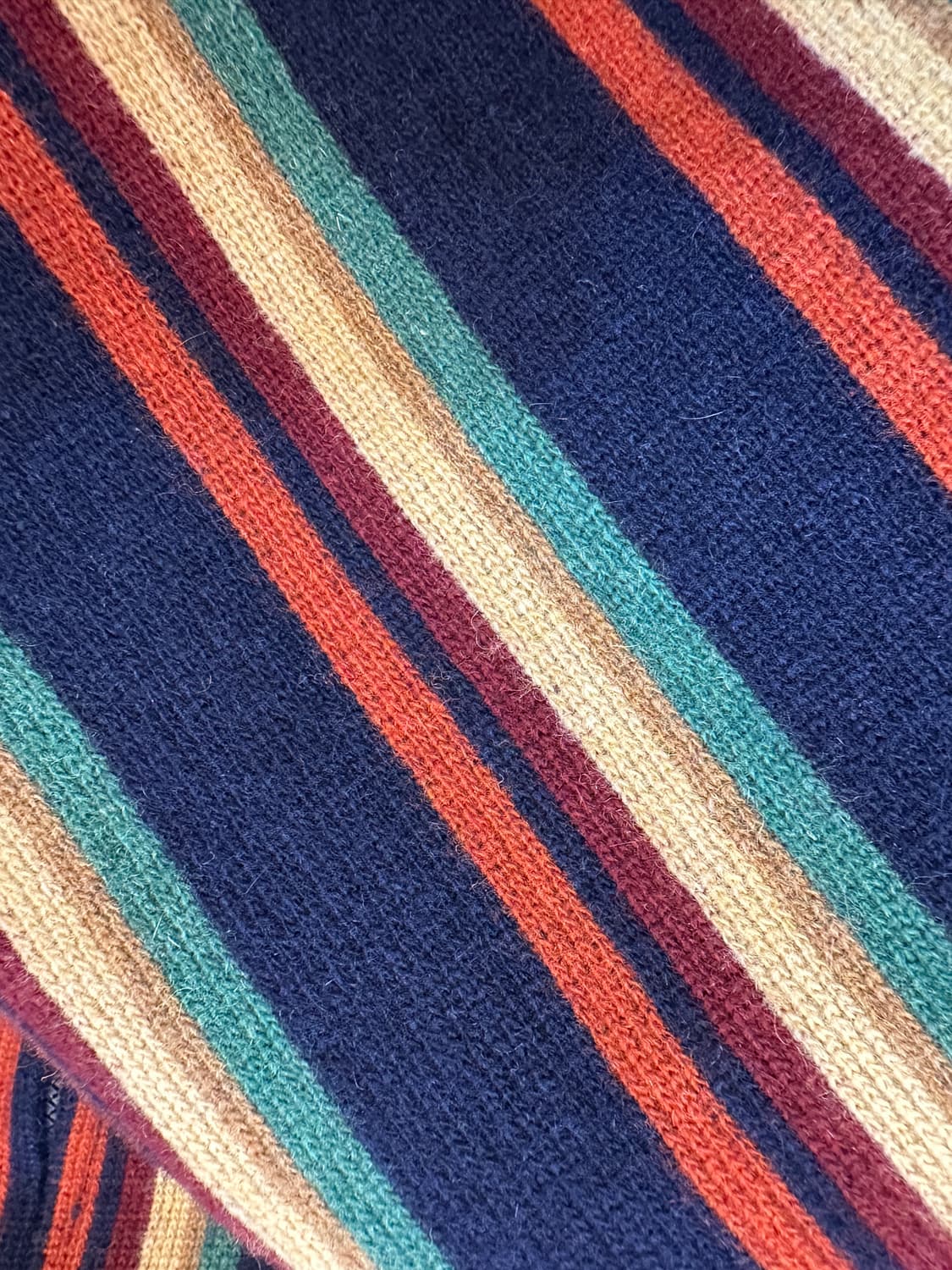 L) 맥그리거 빈티지 세로 스트라이프 니트 집업 상품이미지7