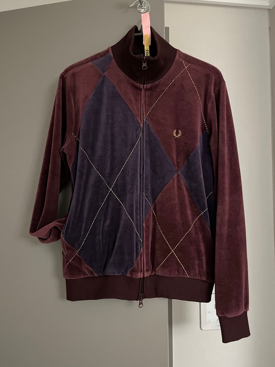 프레드페리 벨루어 트랙자켓 상품이미지5