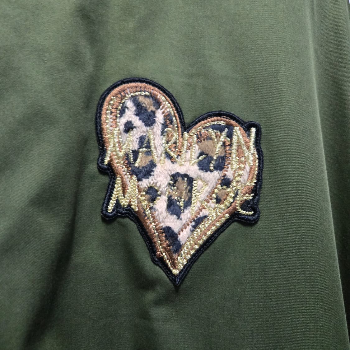 게스 마릴린 레오파드  패딩  봄버 점퍼  상품이미지3