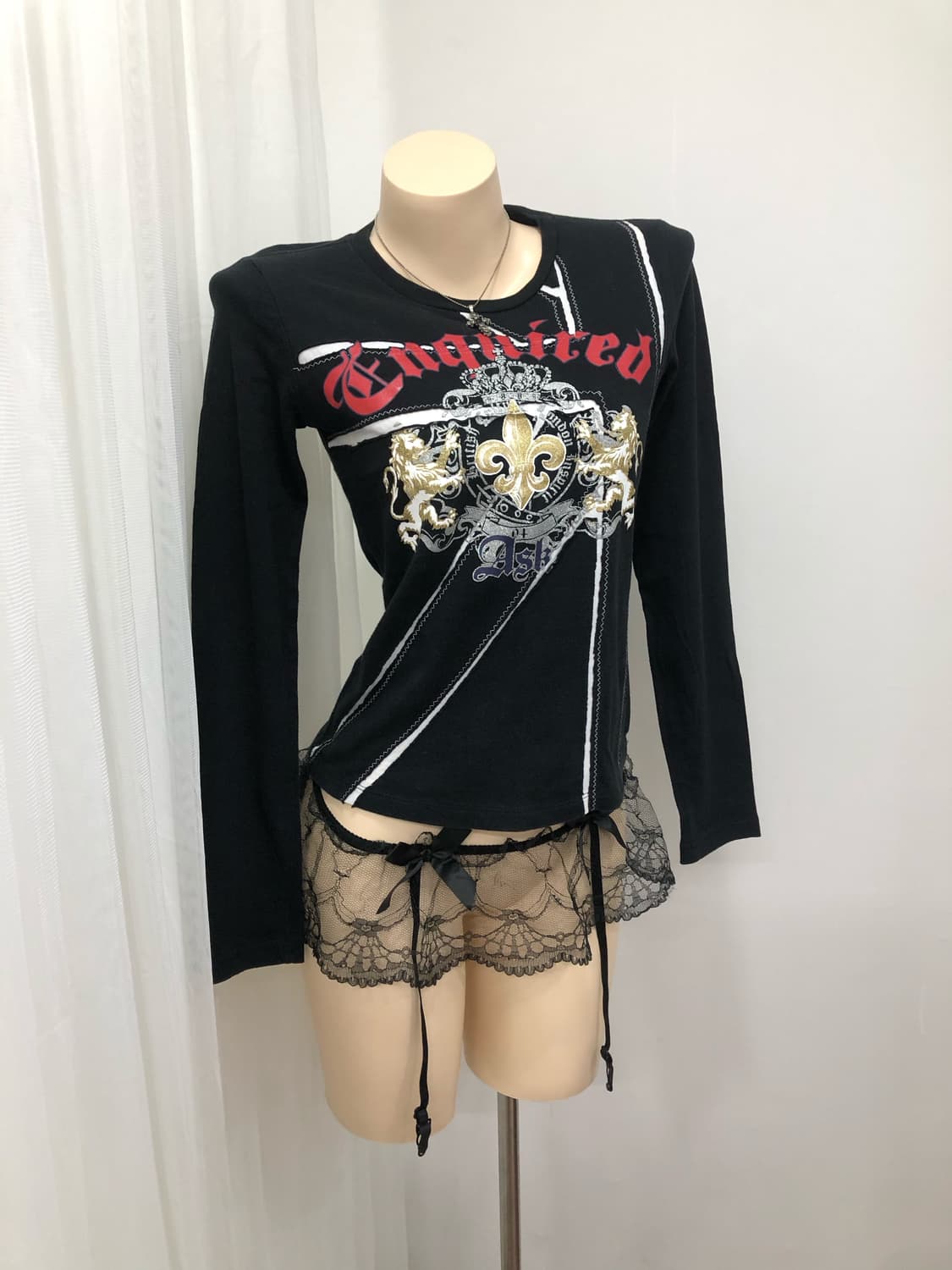 ASK funky graphic long sleeve 상품이미지1