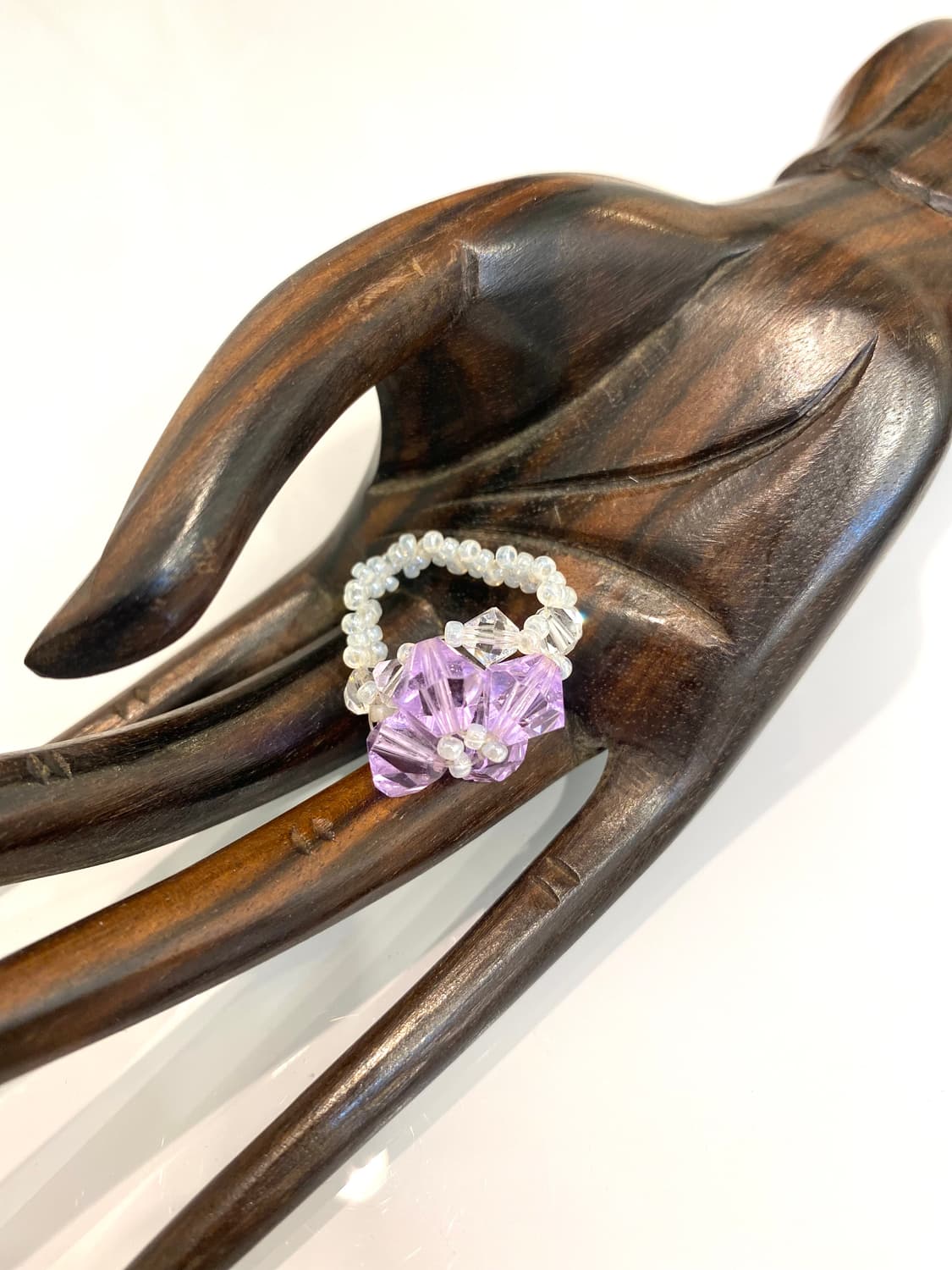 vintage beads ring💜 상품이미지2