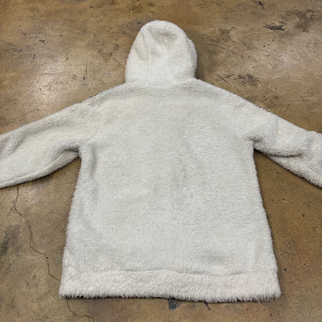 아디다스 화이트 흰검 후리스 트랙탑 후드집업 상품이미지4