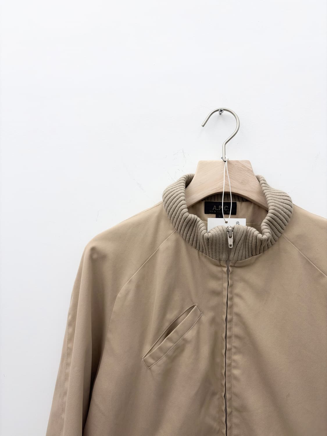 BEIGE COTTON JACKET 상품이미지2