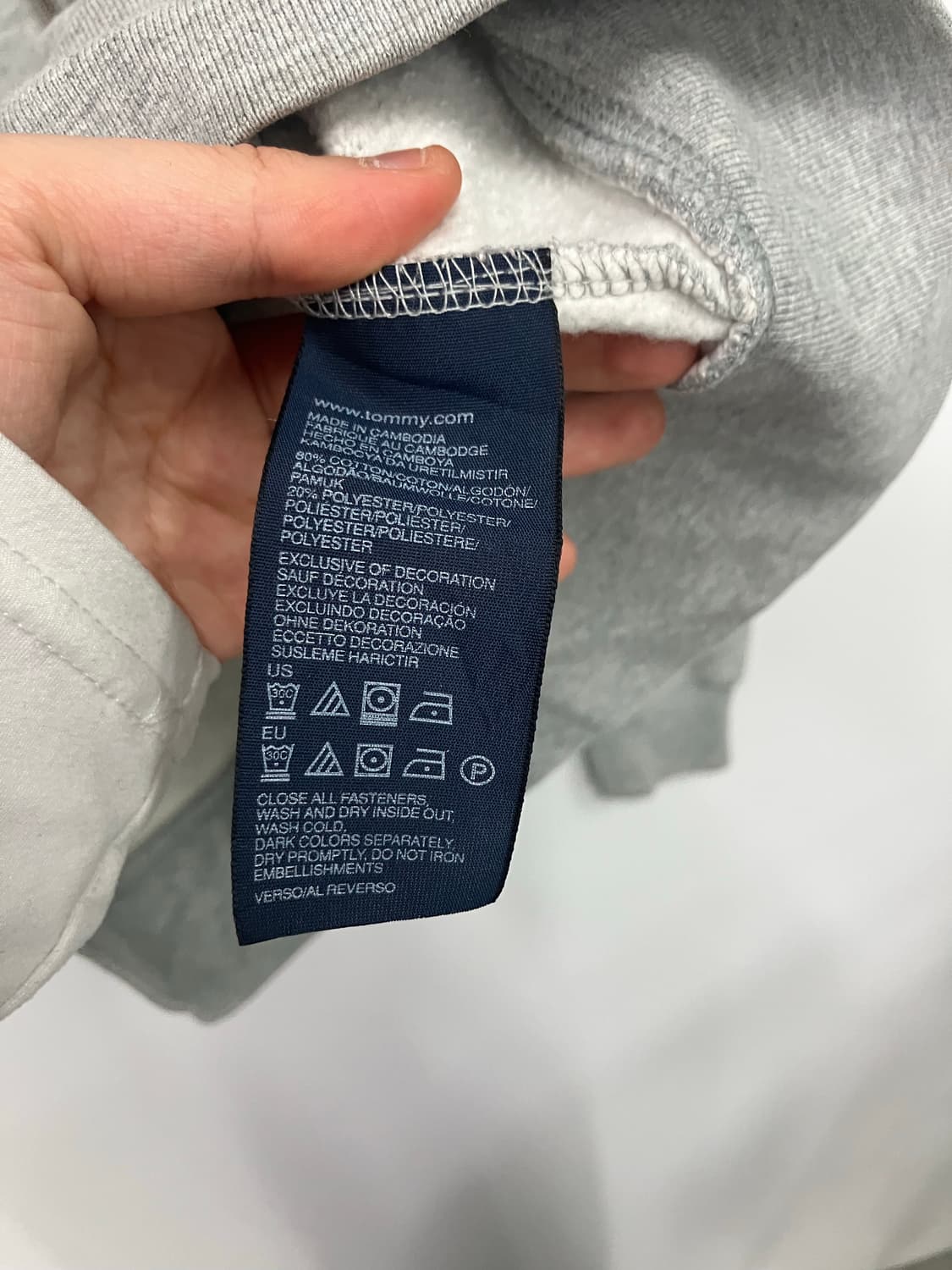 타미힐피거 후드집업 상품이미지3