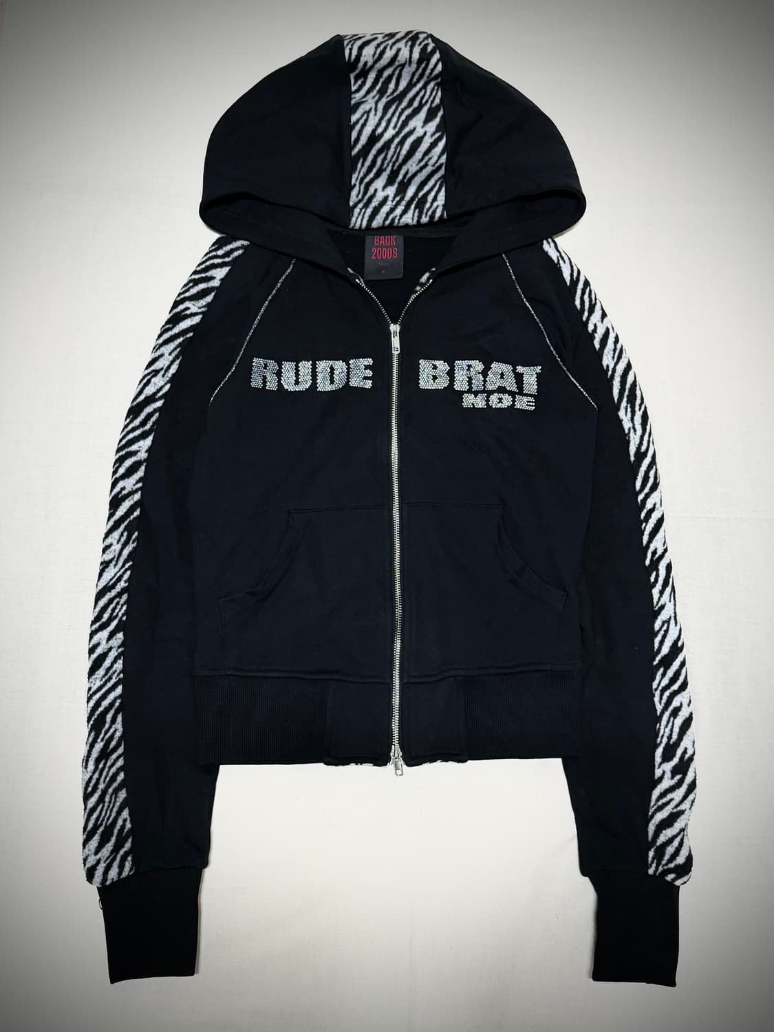 00s No E mosen Tiger 스웻 후드집업 상품이미지1