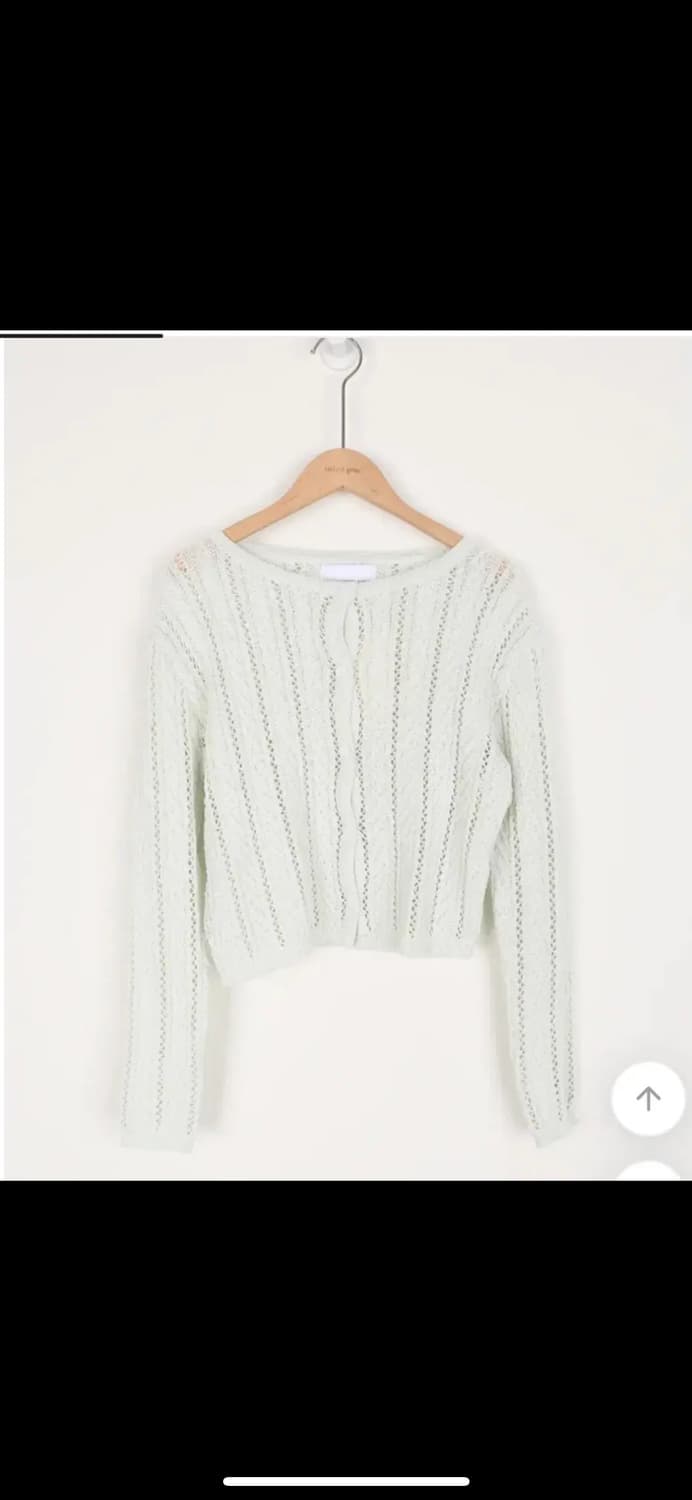 미니포에 케일러 가디건 민트 상품이미지5