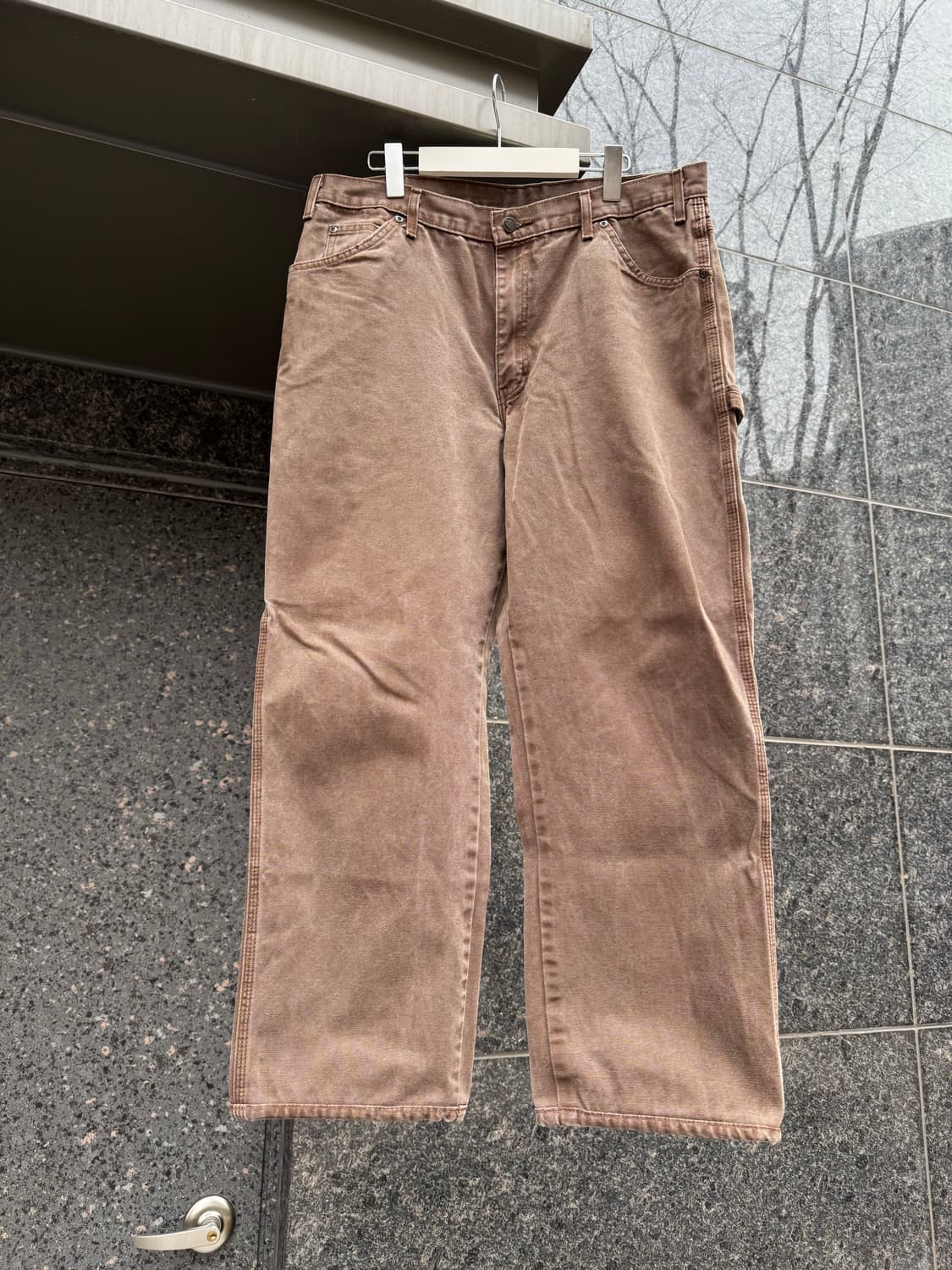 디키즈 브라운 카펜터 팬츠 상품이미지1