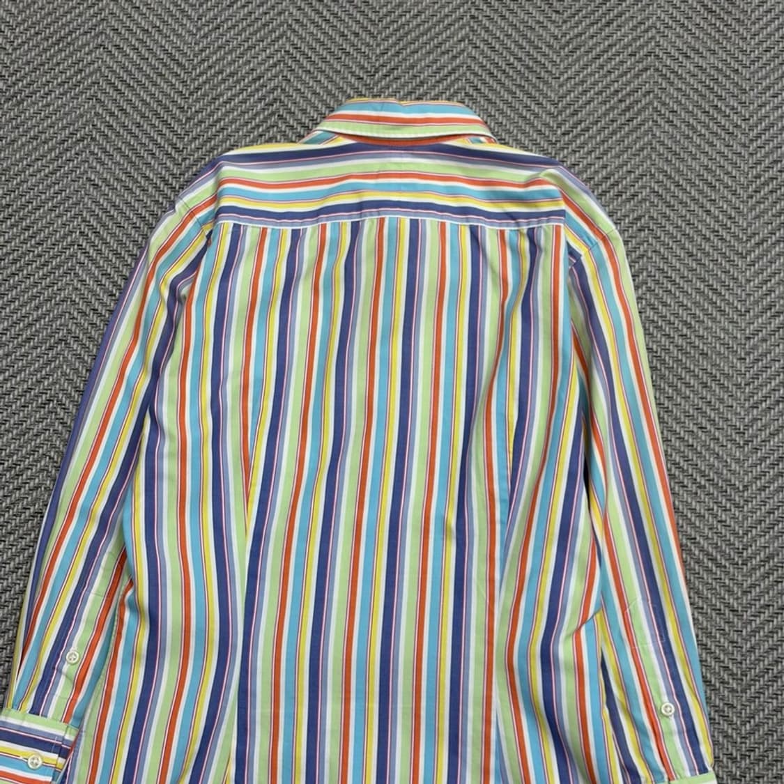 랄프로렌 레인보우 스트라이프 셔츠 v1674 상품이미지4