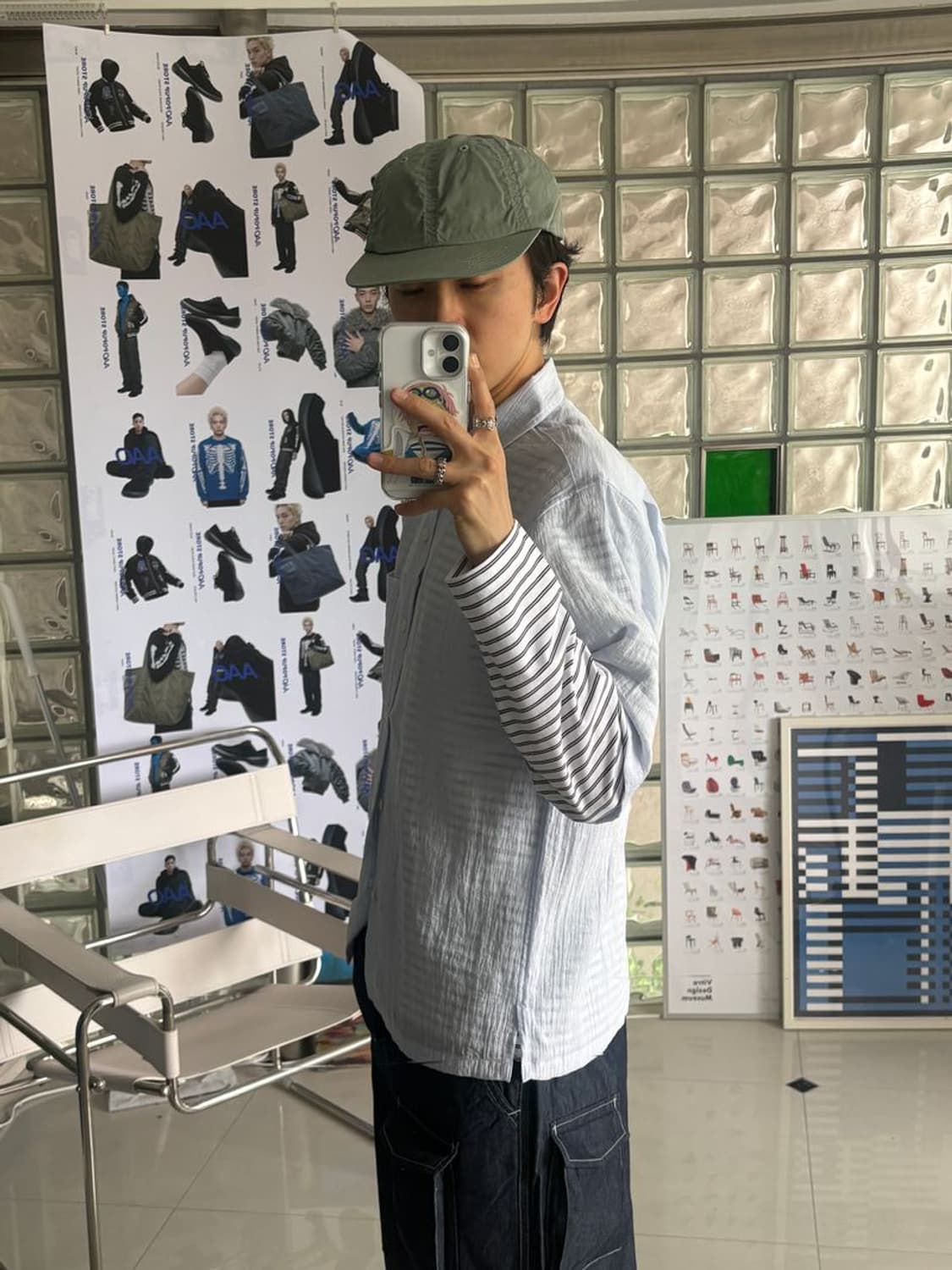 NECK LONG T-SH 크루넥 긴팔 티셔츠 상품이미지5