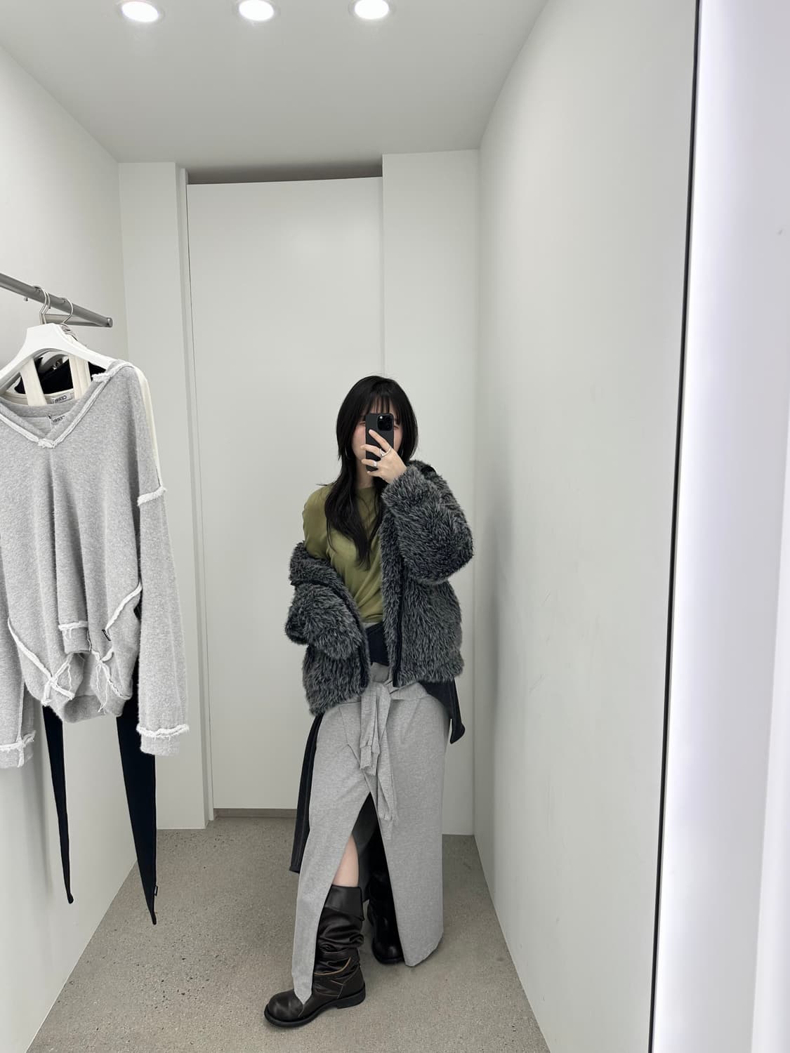 SEO 에스이오 레이어드 스커트 상품이미지8