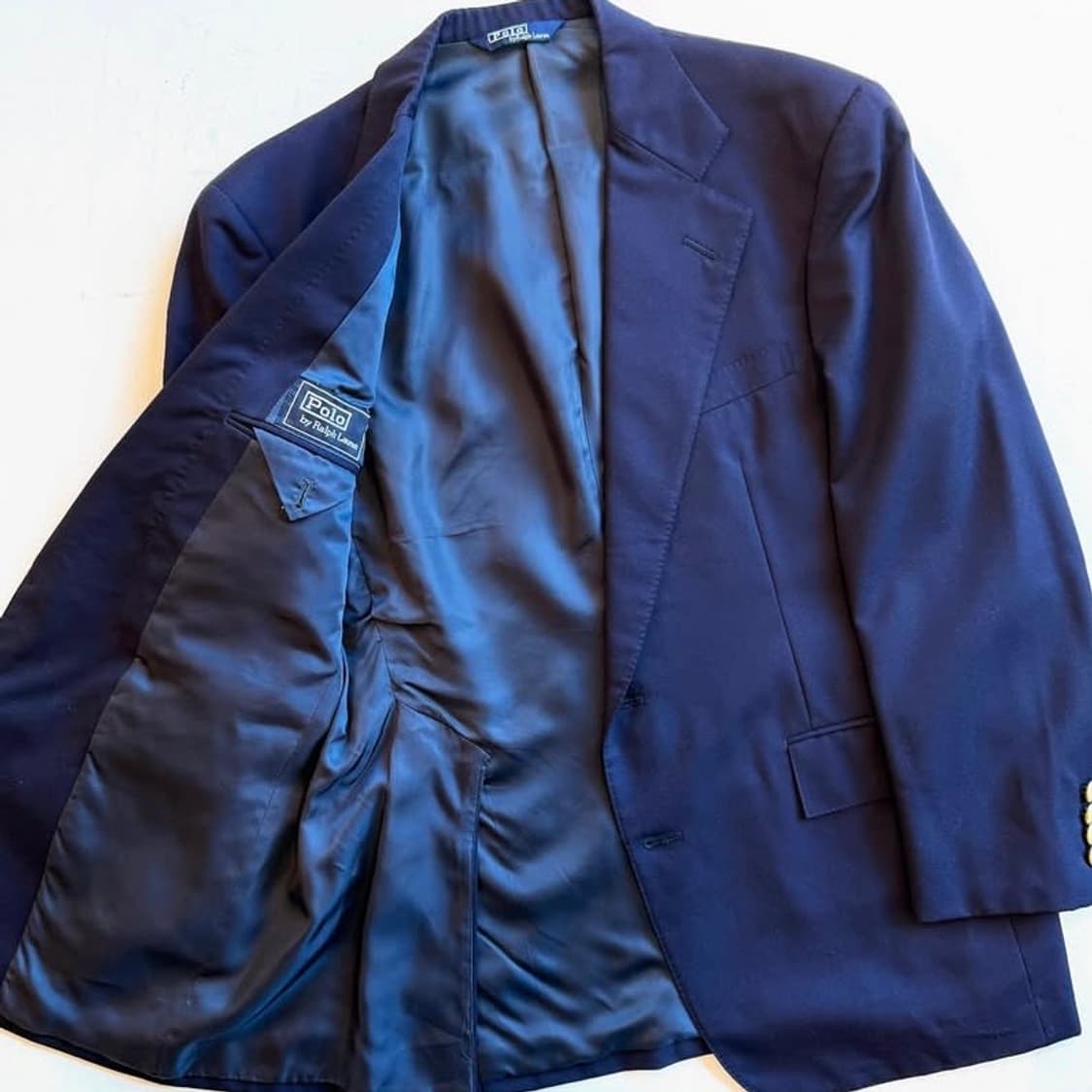 90s 폴로랄프로렌 네이비 골즈버튼 블레이져 상품이미지4