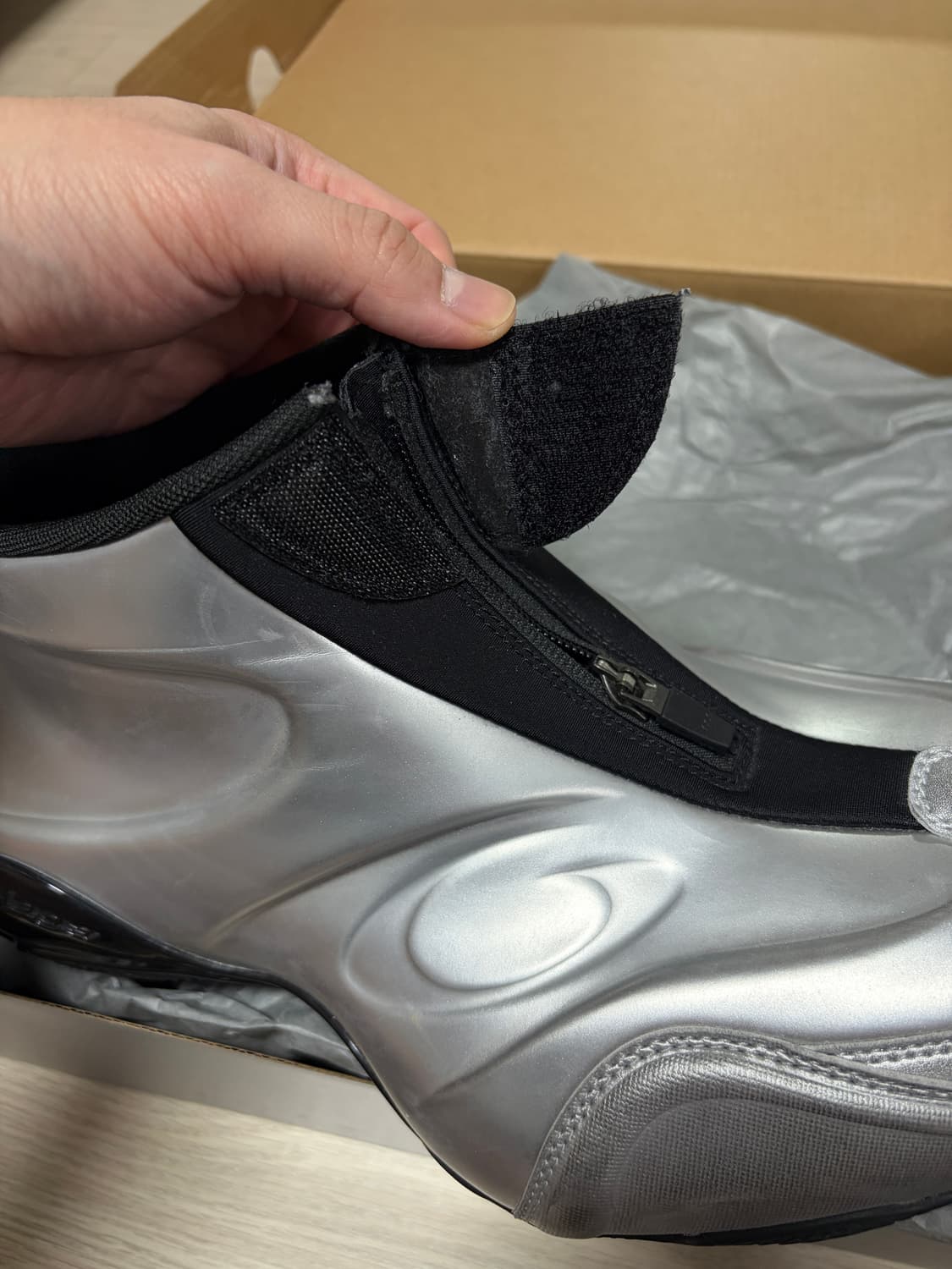 발렌시아가 바스켓볼 실버  상품이미지3