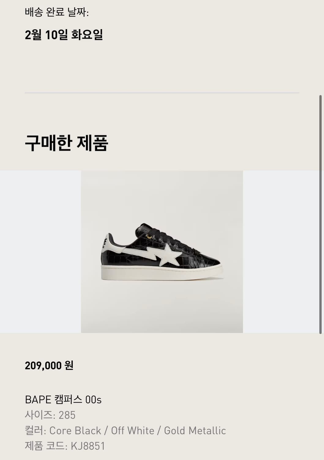 아디다스 x 베이프 캠퍼스 00s  상품이미지3