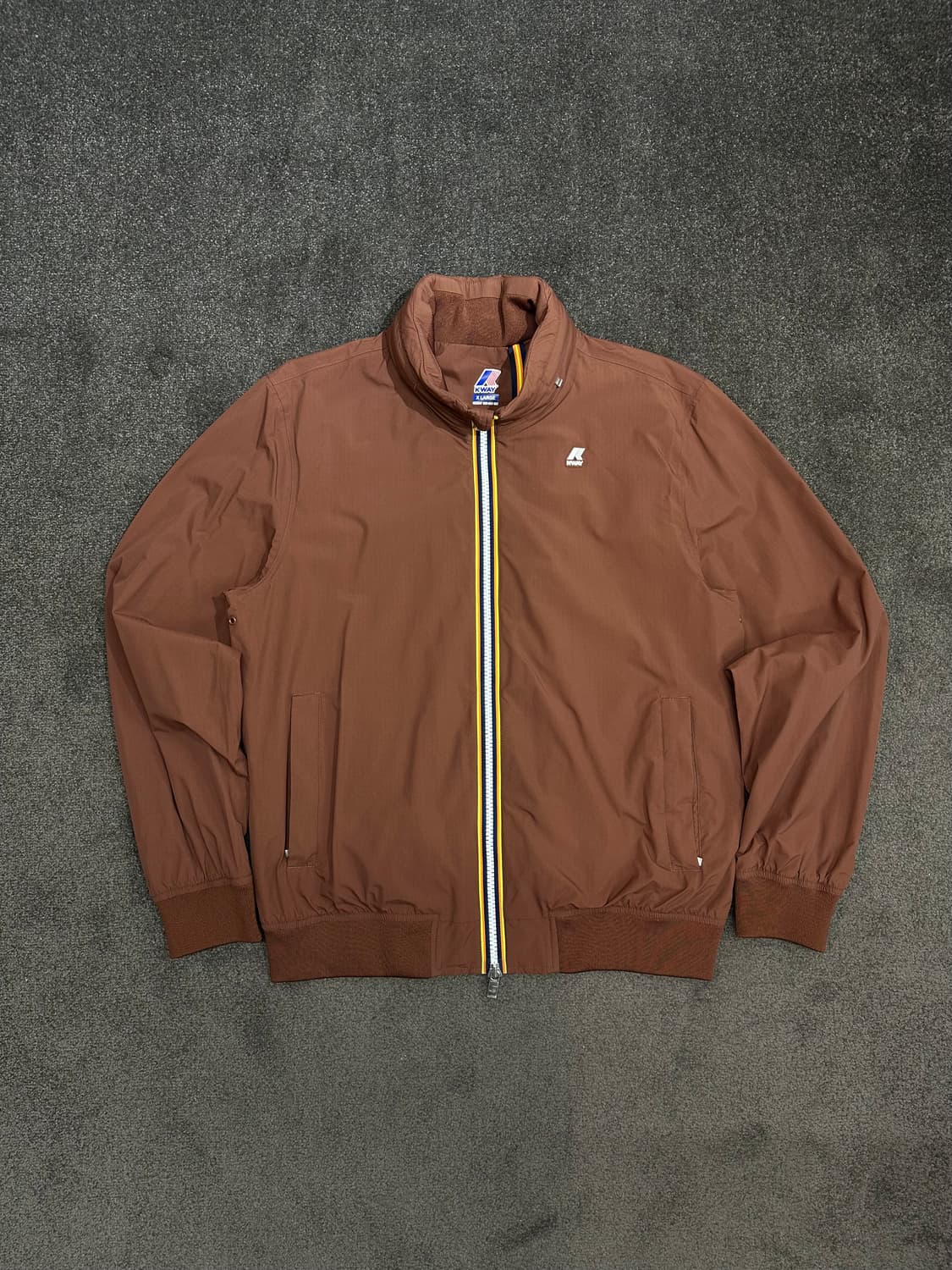 까웨(K-Way) 남성 자켓 XL 브라운 상품이미지1