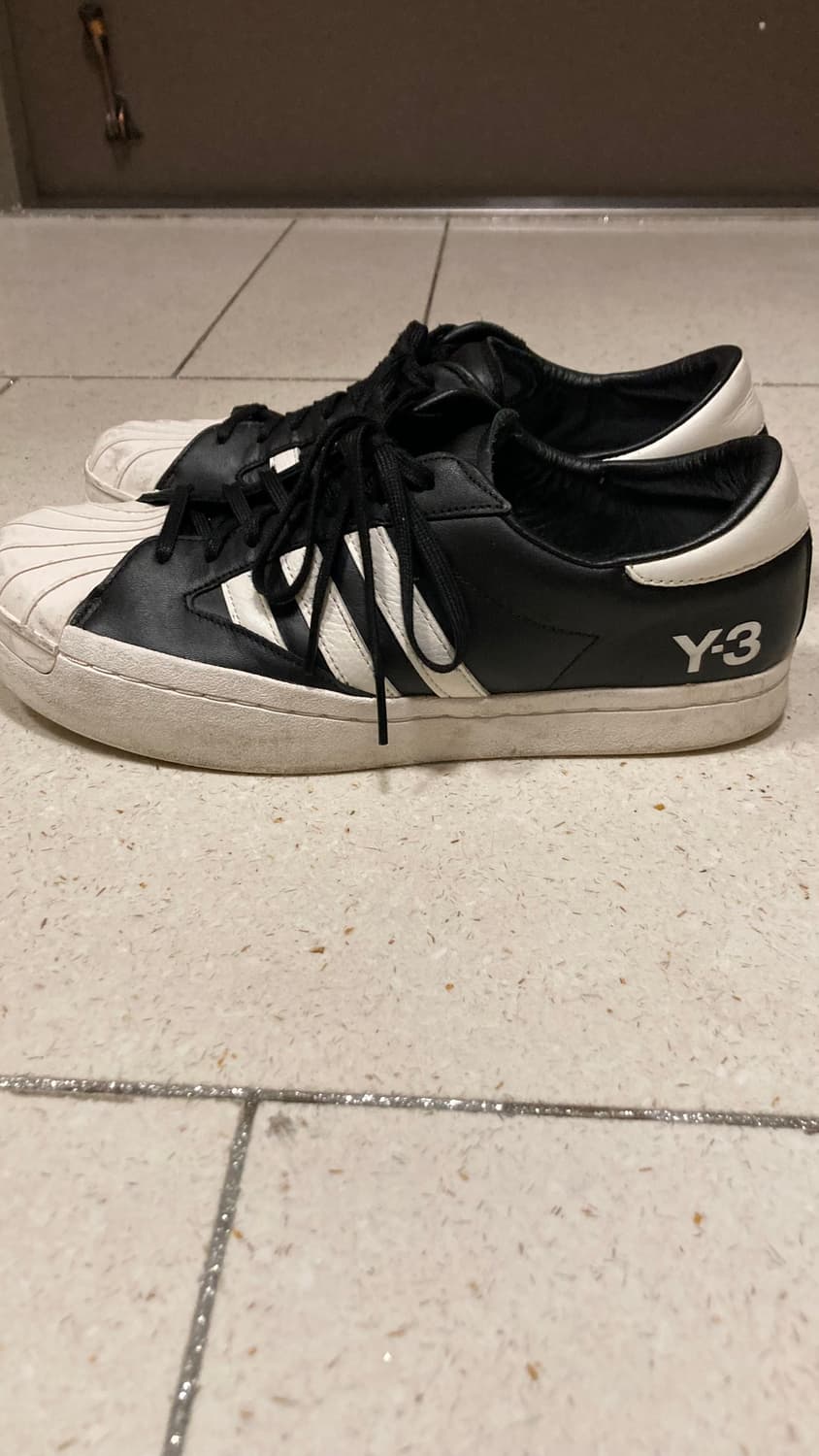 Y-3 요지 스타 블랙 화이트 [270] 상품이미지2