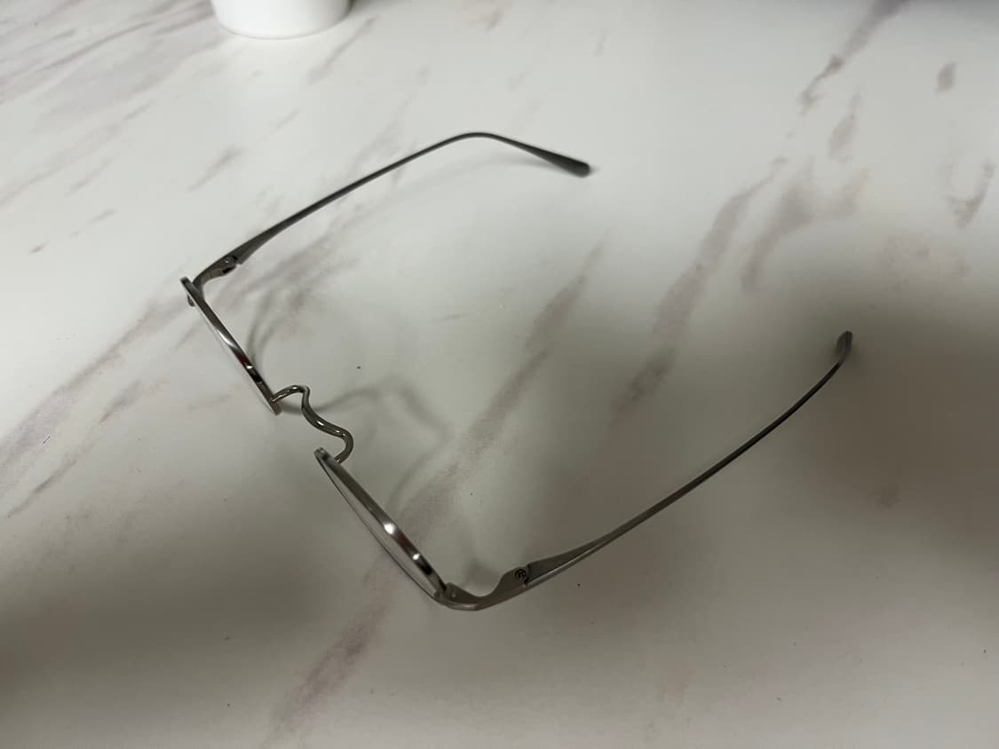 지파츠 안경 Z-91 TIB 실버무광 티타늄 안경(41mm) 상품이미지6